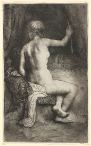 Woman with the Arrow by Rembrandt van Rijn