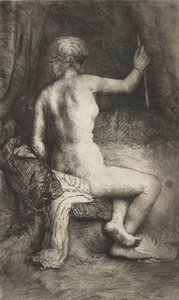 Woman with the Arrow, 1661 by Rembrandt van Rijn