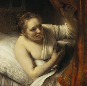 A Woman in Bed