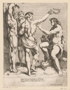 Apollo and Marsyas (Prints after Compositions by Raphael) by Remy Vuibert