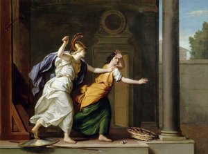 Minerva and Arachne