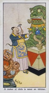 A maker of idols is never an idolater by René Bull