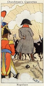 Napoleon Bonaparte - Standing by René Bull