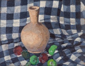 Still Life with Jug and Apples
