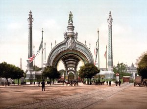 Grand Entrance of the 1900 Universal Exhibition in Paris by Rene Binet by Rene Binet