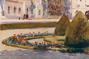 Southern Parterre, Versailles by Rene Binet