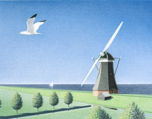 Windmill by Rene Boin
