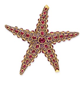 Starfish brooch by Rene Boivin Buy fine art print