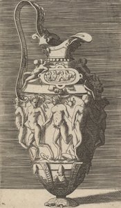 Vase with Dancing Women and Satyrs