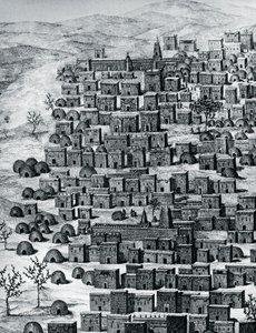 View of City of Timbuktu, from Travels Through Central Africa to Timbuctoo by Rene Caillie
