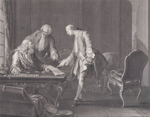 The Prodigal Son Demanding his Inheritance