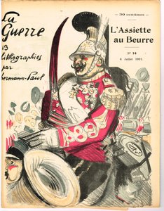 Cover of The Butter Plate, Satirical in Colors by Rene George Hermann Paul