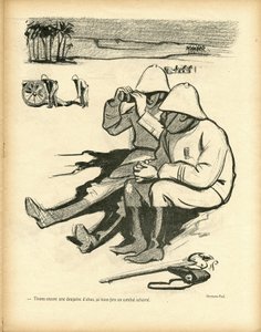 Illustration in Le Canard Sauvage