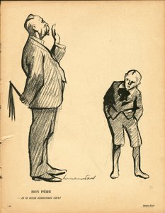 The Butter Plate, number 236, Satirical in Colors by Rene George Hermann Paul