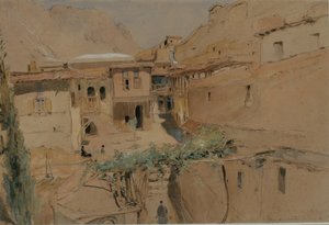 Interior of a Convent, Mount Sinai, 1841