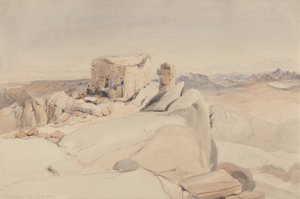 The Summit of Mount Sinai or Jebel Musa, 1840