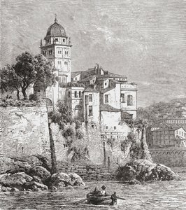 The Arsenal at Genoa, Northern Italy in the Late 19th Century