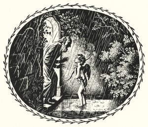 Hans Christian Andersen: The Naughty Boy by Rex (after) Whistler