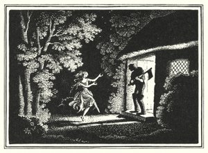 Hans Christian Andersen: The Red Shoes by Rex (after) Whistler