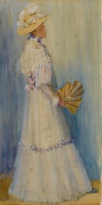 Lady with a Fan, late 19th-early 20th century