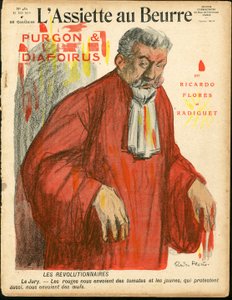 Cover of The Butter Plate, number 482, Satirical in Colors by Ricardo Flores
