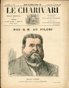 Cover of The Charivari, Satirical in Colors by Ricardo Flores