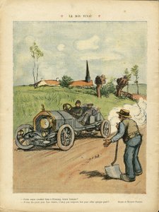 Illustration by Ricardo Flores in Le Rire
