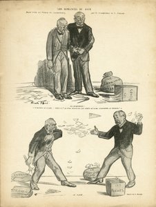 Illustration of Ricardo Flores in Le Rire, 28/12/12 - Romance of the Day - Case of Panama, Case of Records, Repression - Million of the Chartreux - Combes Emile, Clemenceau George