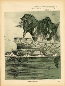 The Butter Plate, number 439, Satirical in Colors