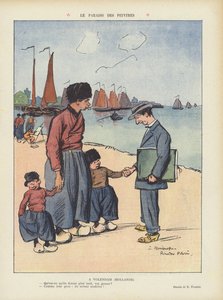 The artists paradise. Illustration for Le Rire