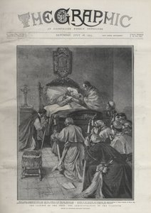 The illness of Pope Leo XII by Riccardo Pellegrini