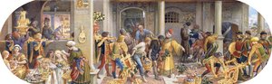 A Florentine Festival: Preparations in the Kitchen and Canteen by Ricciardo Meacci