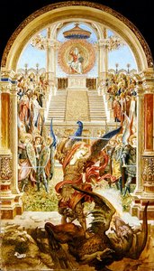 St Michael Slaying the Dragon by Ricciardo Meacci