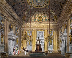 Domed room, From The History of the Royal Residences