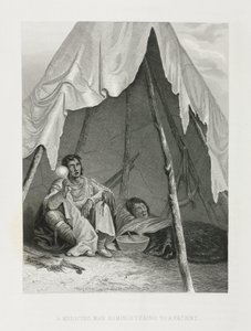 A Medicine Man Administering to a Patient, North America by John Pardon