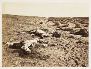 Dead Soldier at Tel-el-Kebir, Egypt