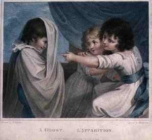 A Ghost, engraved by Luigi Schiavonetti, pub. by T. Simpson