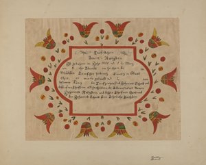 Fraktur by Richard Barnett