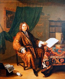 Connoisseur in his Library