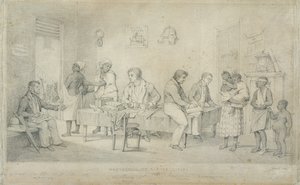 Protector of Slaves Office, Trinidad by Richard Bridgens