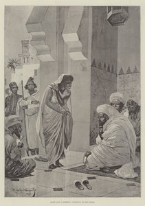 Slave Life in Morocco, appealing to the Judges by Richard Caton II (after) Woodville