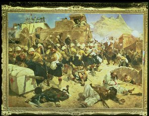 Candahar: The 92nd Highlanders and the 2nd Gurkhas Storming Gaudi Mullah Sahibdad