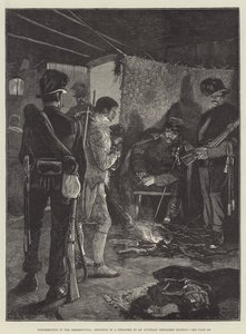 Insurrection in the Herzegovina, Bringing in a Prisoner to an Austrian Gendarme Station by Richard Caton Woodville junior