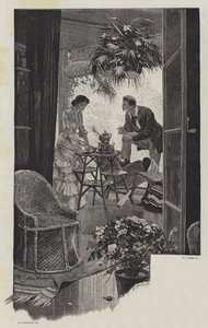They Were Married, by Walter Besant and James Rice by Richard Caton Woodville junior
