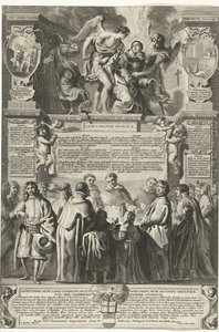 Establishment of the Brotherhood Militia Angelica Thomae Aquinatis, 1649 by Richard Collin