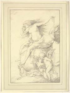 Allegory of Fortune on a Globe Surrounded by Putti by Richard Cosway