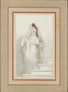 Portrait of Madame Récamier 1777-1849 by Richard Cosway