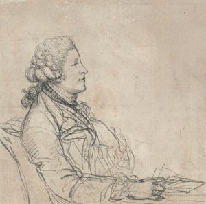 Profile Study of a Young Man by Richard Cosway