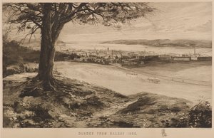 Dundee from Balgay by Richard Davidson Winter