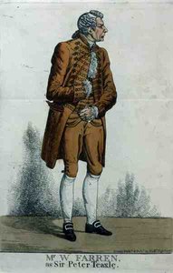 Mr William Farren (1786-1861) as Sir Peter Teazle